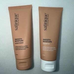 Satinique Smooth Moisture Shampoo and Conditioner Travel Sizes NEW